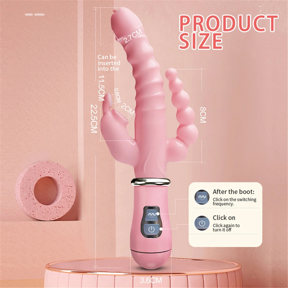 3 in 1 Rabbit Vibrator