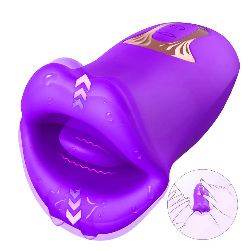 Tongue Licking Vibrator