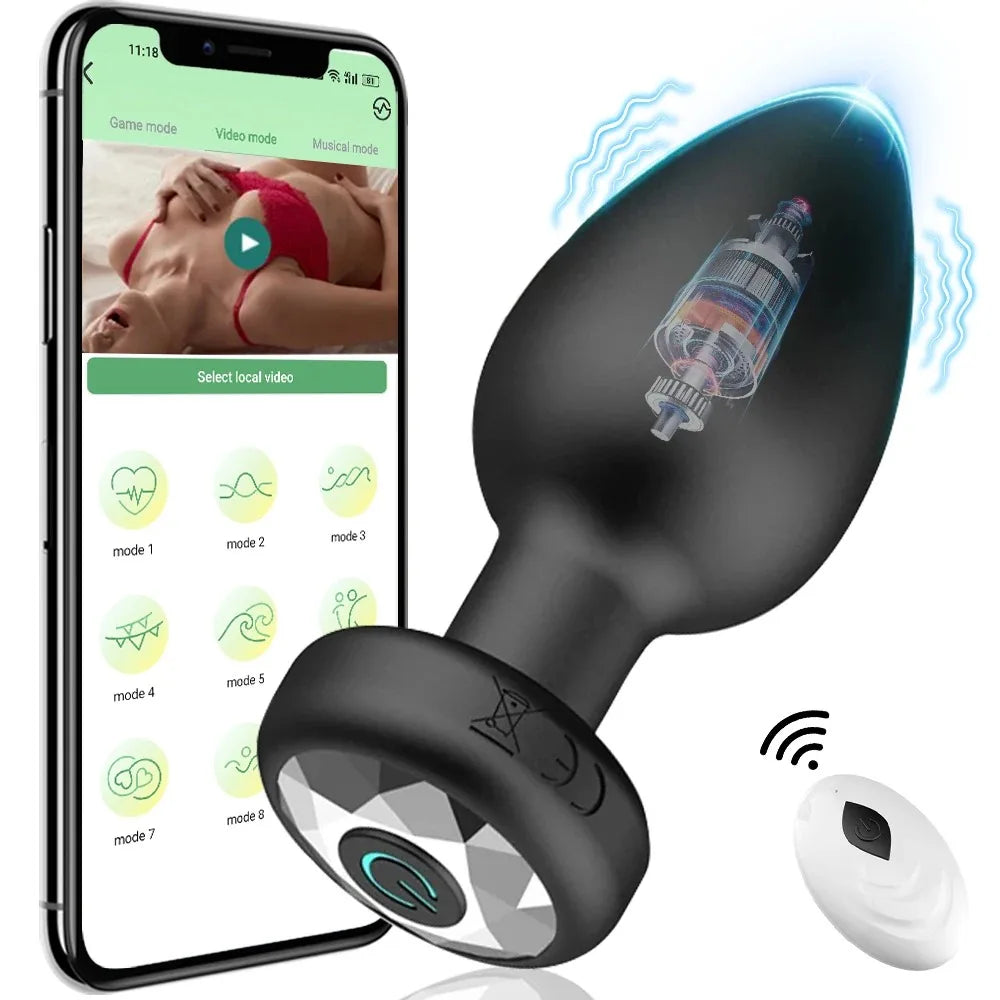 Wireless Anal Vibrator