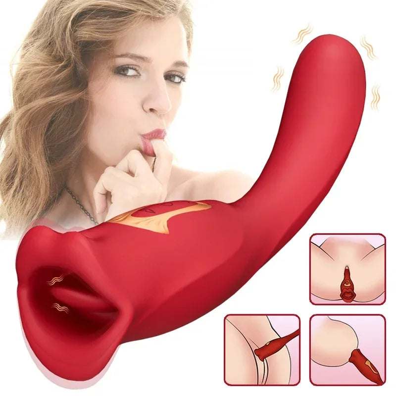 Tongue Licking Vibrator