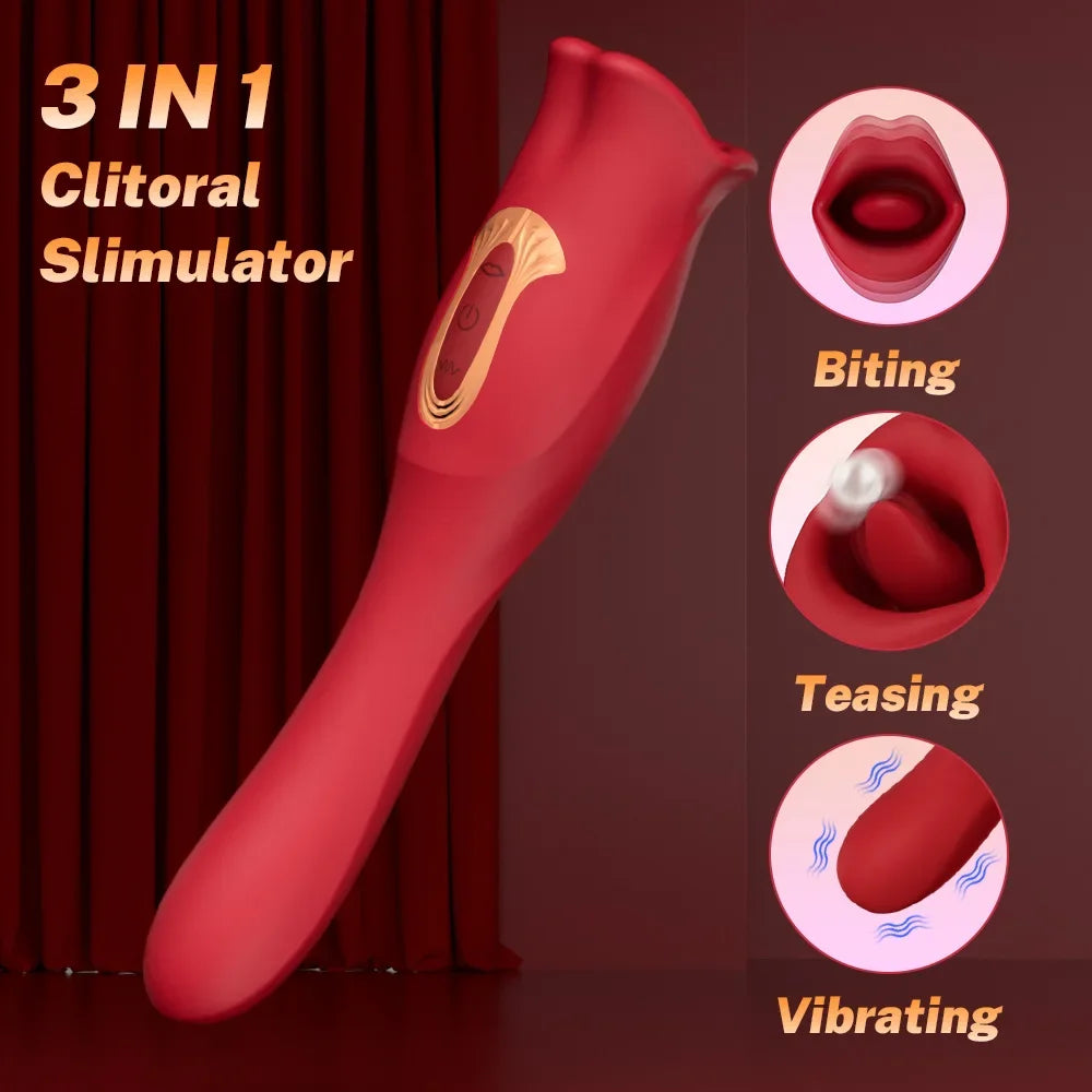 Tongue Licking Vibrator