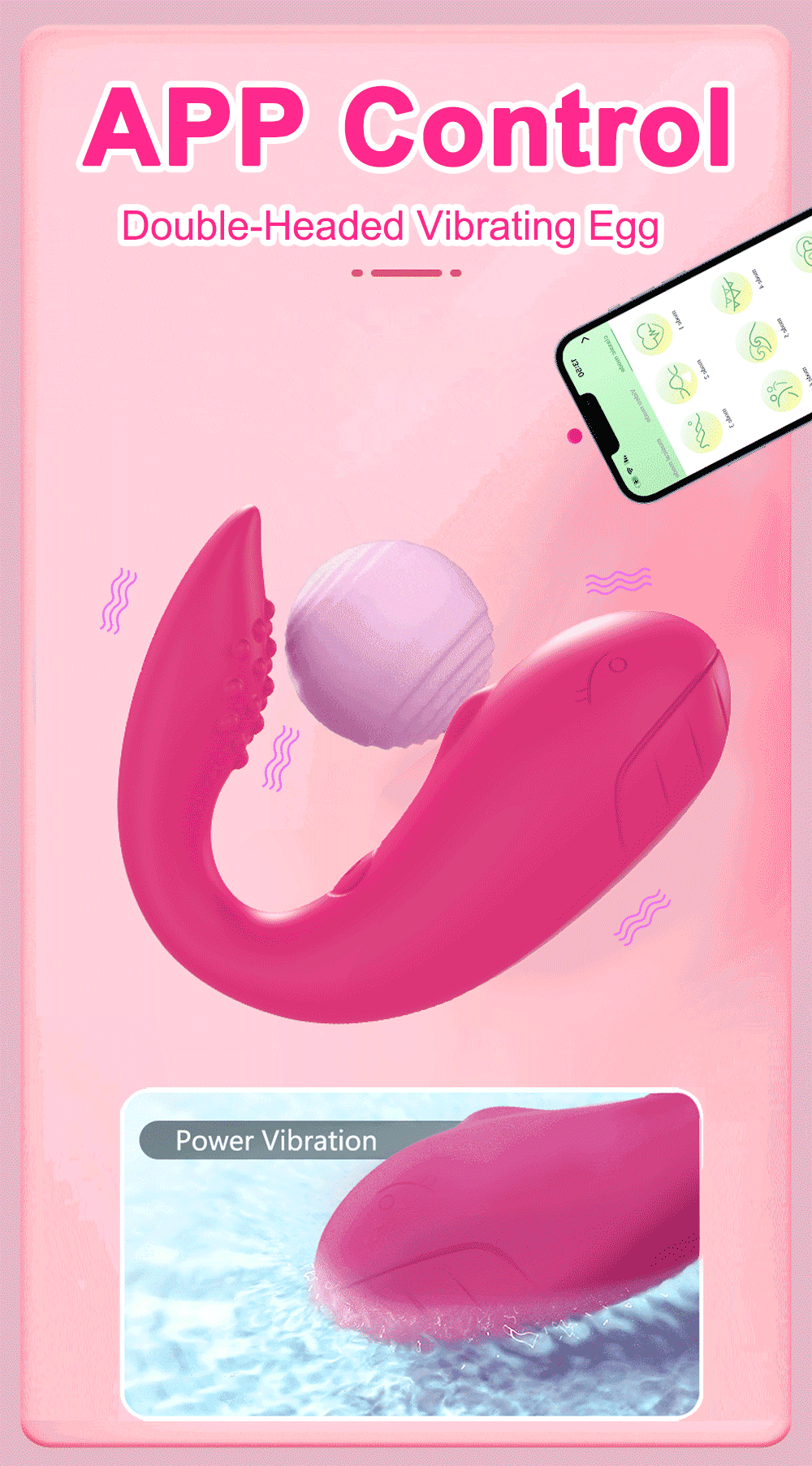 APP Remote Control Vibrator